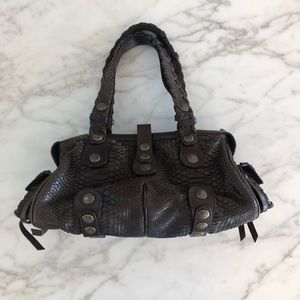 Chloe Python Silverado bag